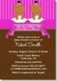 Twin Baby Girls African American - Baby Shower Invitations