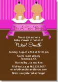 Twin Baby Girls Hispanic - Baby Shower Invitations