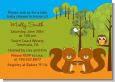 Forest Animals Twin Squirels - Baby Shower Invitations thumbnail