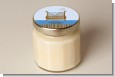 Crib Blue - Baby Shower Personalized Candle Jar thumbnail