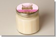 Crib Pink - Baby Shower Personalized Candle Jar thumbnail