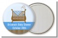 Crib Blue - Personalized Baby Shower Pocket Mirror Favors thumbnail