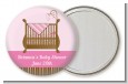 Crib Pink - Personalized Baby Shower Pocket Mirror Favors thumbnail