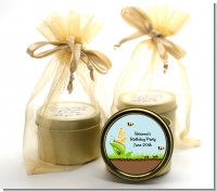 Critters Bugs & Insects - Baby Shower Gold Tin Candle Favors