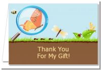 Critters Bugs & Insects - Baby Shower Thank You Cards