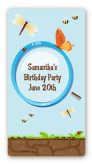 Critters Bugs & Insects - Custom Rectangle Birthday Party Sticker/Labels