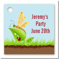 Critters Bugs & Insects - Personalized Birthday Party Card Stock Favor Tags