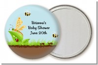 Critters Bugs & Insects - Personalized Baby Shower Pocket Mirror Favors