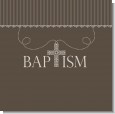 Cross Brown Necklace Baptism Theme thumbnail