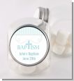 Cross Blue Necklace - Personalized Baptism / Christening Candy Jar thumbnail
