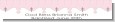Cross Pink - Personalized Baptism / Christening Banners thumbnail