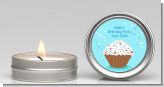 Cupcake Boy - Birthday Party Candle Favors