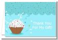 Cupcake Boy - Birthday Party Thank You Cards thumbnail