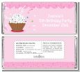 Cupcake Girl - Personalized Birthday Party Candy Bar Wrappers thumbnail