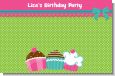 Cupcake Trio - Personalized Birthday Party Placemats thumbnail
