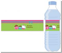 Cupcake Trio - Personalized Birthday Party Water Bottle Labels