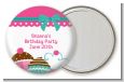 Cupcake Trio - Personalized Birthday Party Pocket Mirror Favors thumbnail