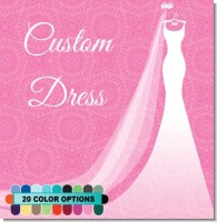 Custom Wedding Dress Bridal Theme