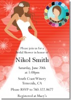 Custom Bride - Bridal Shower Invitations