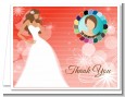 Custom Bride - Bridal Shower Thank You Cards thumbnail