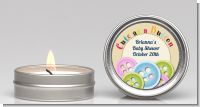 Cute as a Button - Baby Shower Candle Favors