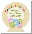 Cute As a Button - Personalized Baby Shower Centerpiece Stand thumbnail