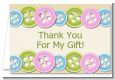 Cute As a Button - Baby Shower Thank You Cards thumbnail