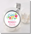 Cute As Buttons - Personalized Baby Shower Candy Jar thumbnail