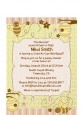 Cute As Can Bee - Baby Shower Petite Invitations thumbnail