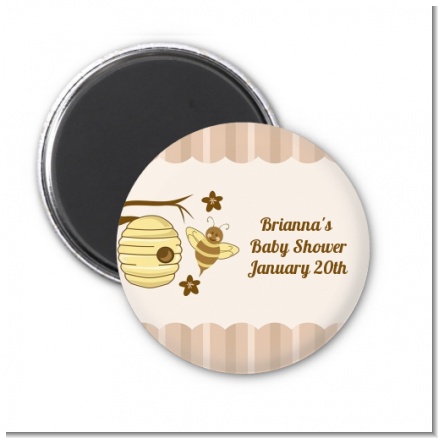 Cute As Can Bee - Personalized Baby Shower Magnet Favors