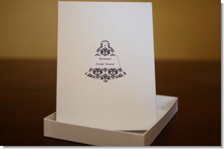 Damask White Wedding Bell Personalized Stickers Labels