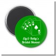 Deck of Cards - Personalized Bridal Shower Magnet Favors thumbnail