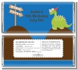 Dinosaur - Personalized Birthday Party Candy Bar Wrappers thumbnail