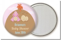 Dinosaur Baby Boy - Personalized Baby Shower Pocket Mirror Favors