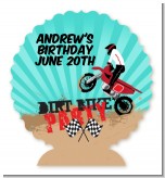 Dirt Bike - Personalized Birthday Party Centerpiece Stand