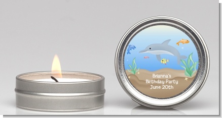 Dolphin - Birthday Party Candle Favors