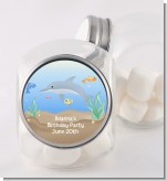 Dolphin - Personalized Birthday Party Candy Jar