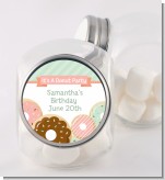 Donut Party - Personalized Birthday Party Candy Jar