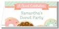 Donut Party - Personalized Birthday Party Place Cards thumbnail
