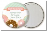 Donut Party - Personalized Birthday Party Pocket Mirror Favors