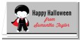 Dracula - Personalized Halloween Place Cards thumbnail