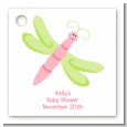 Dragonfly - Personalized Baby Shower Card Stock Favor Tags thumbnail