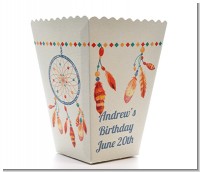 Dream Catcher - Personalized Birthday Party Popcorn Boxes