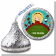 Dreaming of Sweet Treats - Hershey Kiss Christmas Sticker Labels thumbnail