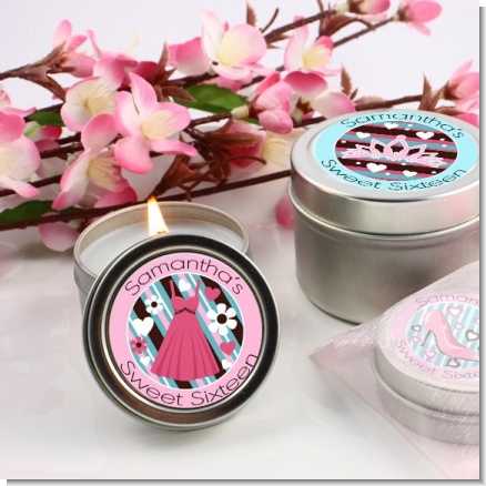 Party Dress | Sweet 16 - Birthday Party Candle Favors