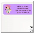 Dress Up Cowgirl Costume - Halloween Return Address Labels thumbnail