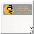 Dress Up Witch Costume - Halloween Return Address Labels thumbnail