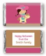 Dress Up Cowgirl Costume - Personalized Halloween Mini Candy Bar Wrappers thumbnail