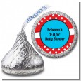 Dr. Seuss Inspired - Hershey Kiss Baby Shower Sticker Labels thumbnail