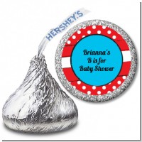 Dr. Seuss Inspired - Hershey Kiss Baby Shower Sticker Labels